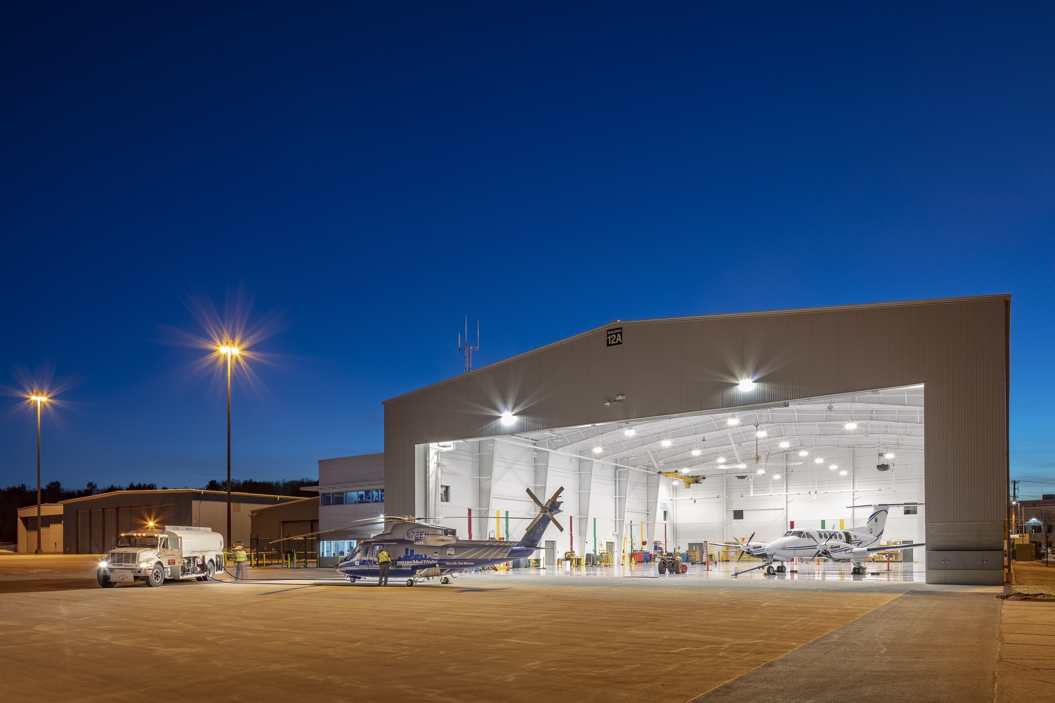Boston Med Flight Hangar May20 2