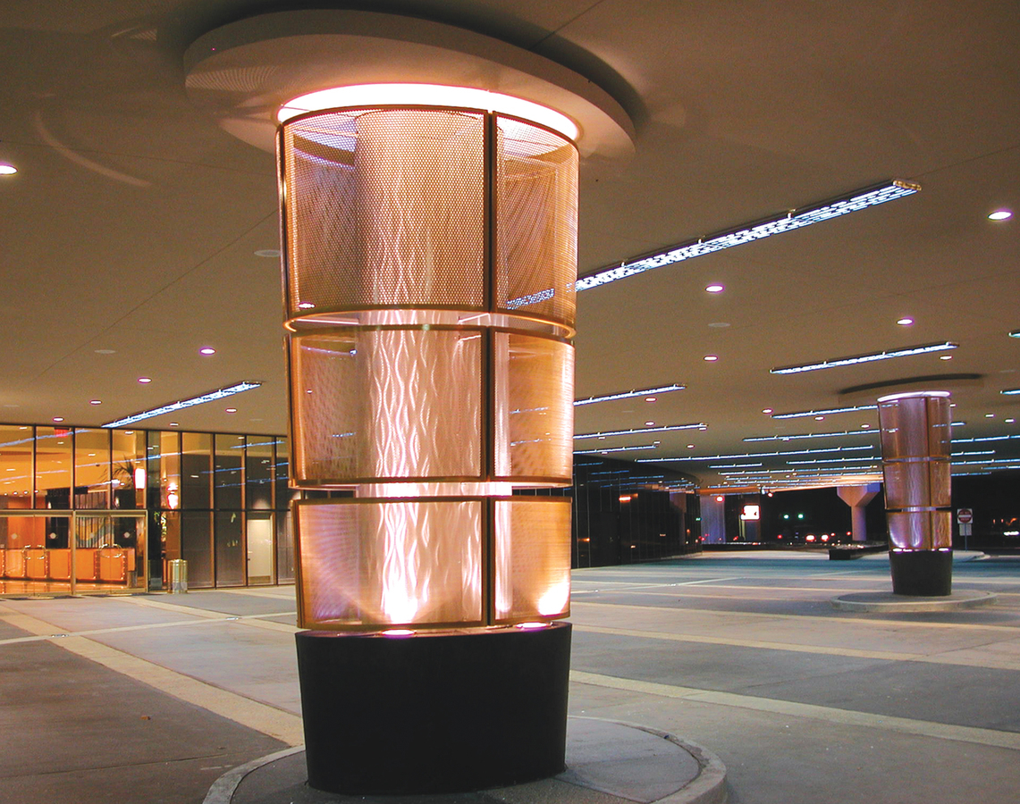 Moz Designs Perforated Aluminum Columns Sept18 1