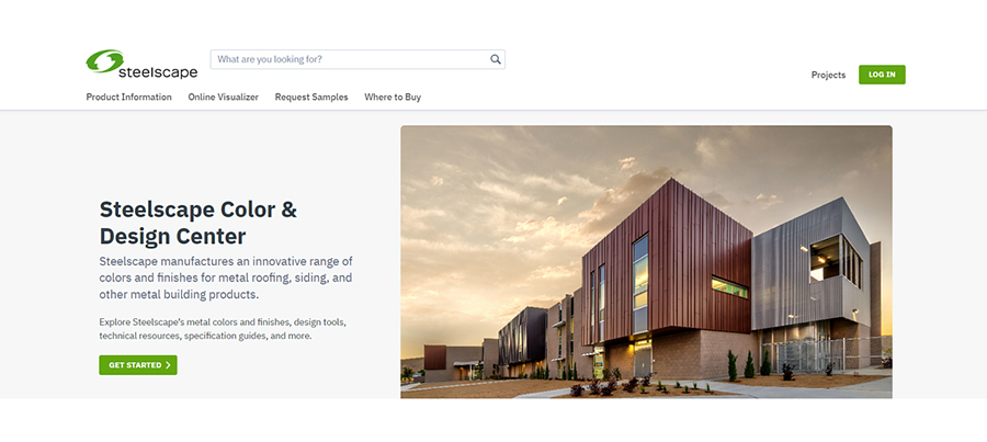 Steelscape Color Design Center