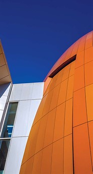 College Football hall of fame, metal construction news, september 2015, project focus, tvsdesign, miller-clapperton partnership, alcoa architectural products
