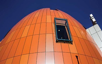 College Football hall of fame, metal construction news, september 2015, project focus, tvsdesign, miller-clapperton partnership, alcoa architectural products