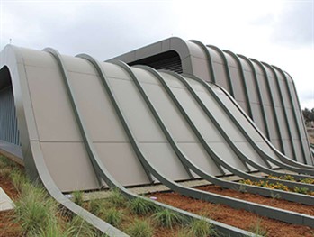 University of San Diego Jacobs Medical Center central utility plant, 2015 metal construction news building and roofing awards, judges award