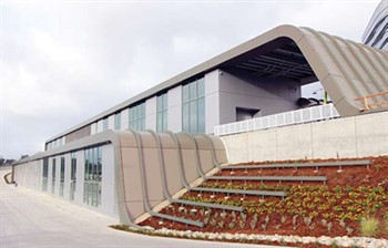 University of San Diego Jacobs Medical Center central utility plant, 2015 metal construction news building and roofing awards, judges award