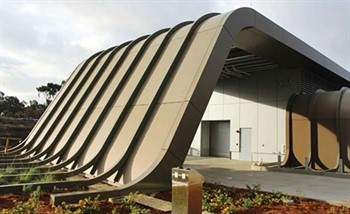 University of San Diego Jacobs Medical Center central utility plant, 2015 metal construction news building and roofing awards, judges award