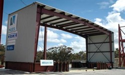 metal building with metal sidewalls