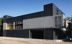 building with shipping containers, metal construction news, june 2016, Marcy Marro
