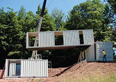 building with shipping containers, metal construction news, june 2016, Marcy Marro