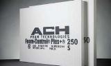 ACH Foam Technologies' Foam-Control Plus+ Architectural Grade EPS Insulation features high R-values (R-5, R-7.5, R-10, R-15, R-20 and R-30), high compressive strengths (15, 25, 40 and 60 psi) and moisture resistance. 