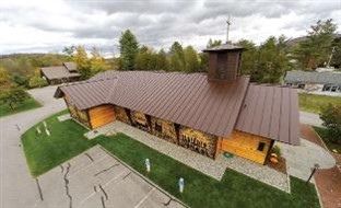 Burrell Roofing Co. Inc. replaced Blessed Sacrament Church's shingle roof with a standing seam metal roof supplied by Englert Inc. in 2014. 