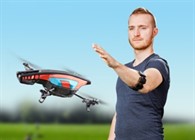 Kitchener, Ontario, Canada-based Thalmic Labs Inc.'s Myo gesture control armband reads electrical activity in muscles and forearm motion.