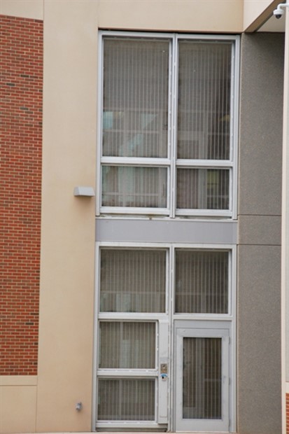 Ballou Justice Upton Architects and CannonDesign Inc. designed Western State Hospital with metal mesh to support aesthetic and safety design goals.