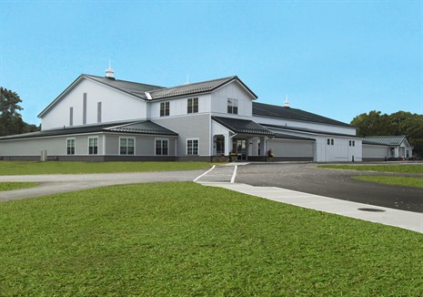 Metallic Building Co. supplied a metal building system with clear-span metal framing and metal roof panels for the athletics facility at Pingree School, which included connected lean-to, gabled buildings and numerous hip and valley conditions.