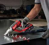 Milwaukee Electric Tool offers three M18 Metal Cutting Shears: the M18 Cordless 18-Gauge Double Cut Shear, M18 Cordless 14-Gauge Double Cut Shear and M18 Cordless 18-Gauge Single Cut Shear.