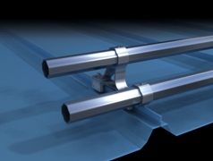 The Bryer Company, Colorado Springs, Colo., launched its sales of the new S-5! X-Gard pipe snow retention system for standing seam metal roofs.