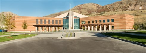 Utah State University's regional campus building, Brigham City, Utah