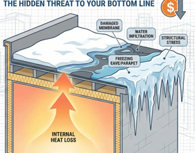 Not Just A Leak: Why Ice Damming Is Actually a Thermal Failure
