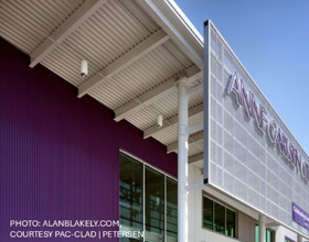 Metal design supports a mission of care at the Anne Carlsen Center