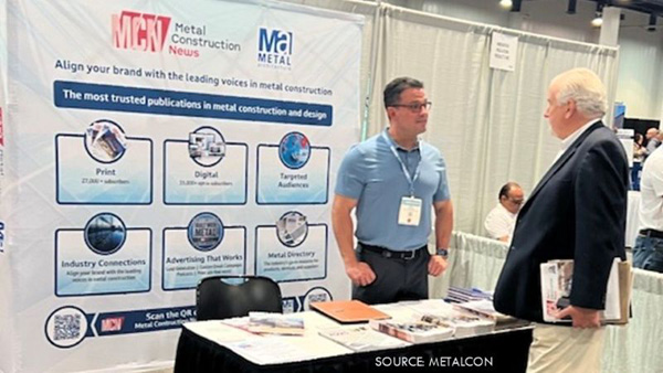 Metalcon recognizes Metal Construction News among Legacy 10 exhibitors