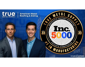 True Metal Supply ranks No. 1 on 2026 Inc. 5000