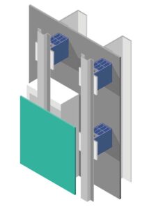 Thermally broken cladding attachments