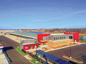 Pitt Ohio’s trucking facility 