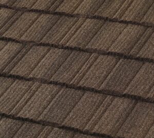 Close up of metal roofing system that has received the Very Severe Hail (VSH) rating