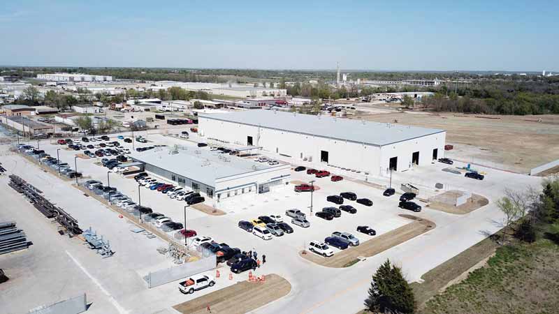 Courtesy Fleming Construction Group A metal building system in Oklahoma.