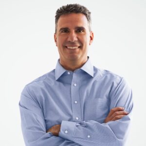 a man with his arms crossed