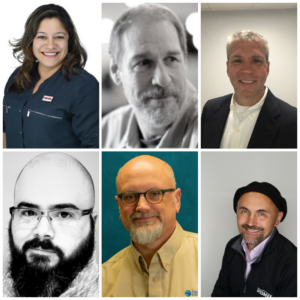 headshots of Michelle Kettering, Paul Deffenbaugh, Robert Tiffin, Steve Gaynor, Todd Miller, Tony Bouquot