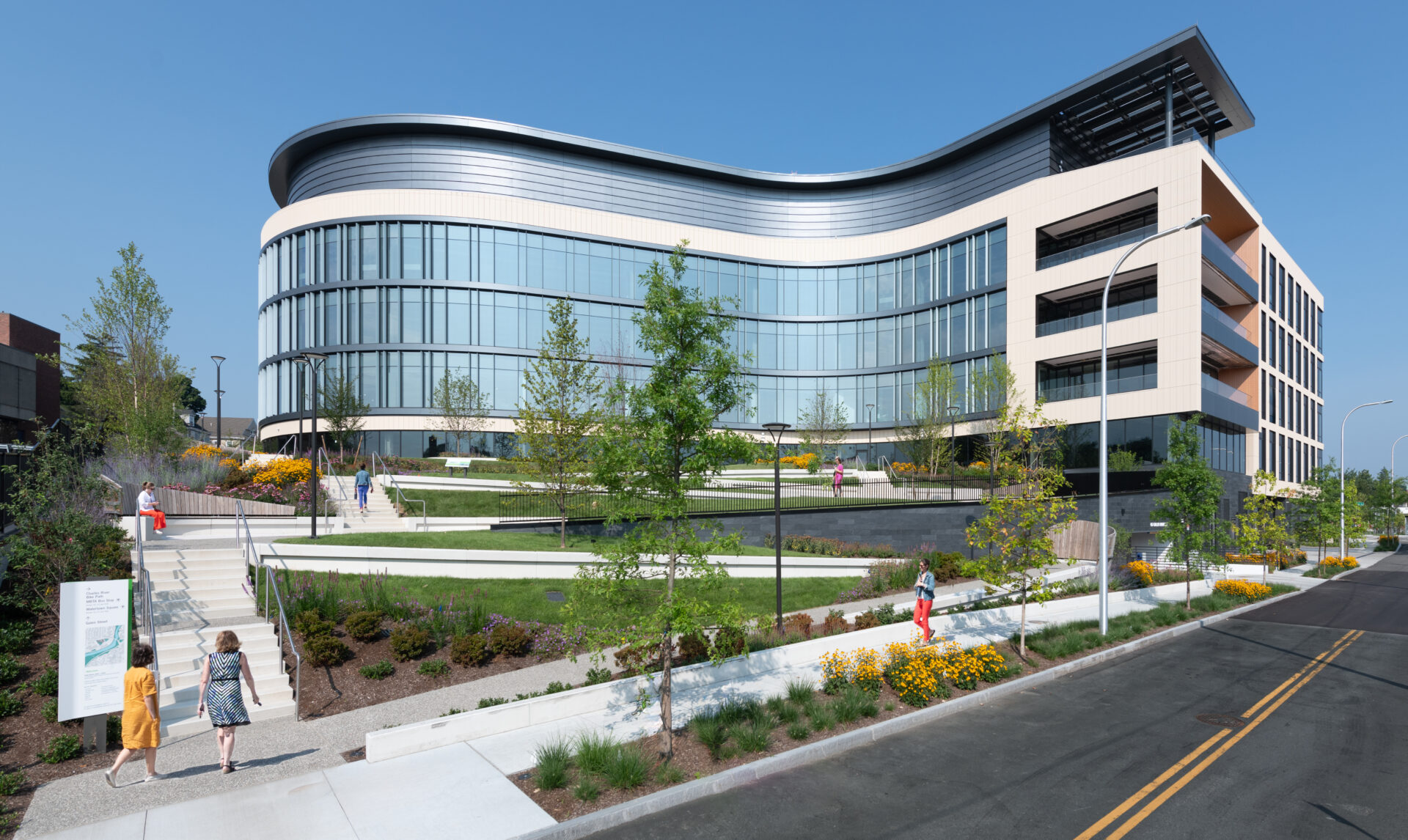 Photo by Chuck Choi Photography view of the exterior of the 66 Galen building