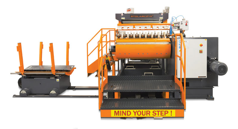 Photo courtesy MetalForming LLC Coil processing automation equipment