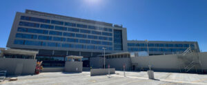 An outside photo of Northeast Georgia Medical Center. 