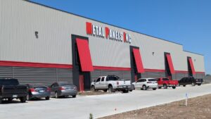 Photo courtesy MPI The exterior of the new facility of Metal Panels Inc. (MPI)