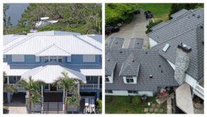 The co-winners of the Metal Roofing Alliance's (MRA) quarterly Best Residential Metal Roofing Project competition are two re-roofing projects from opposite sides of the country. The first is in Anna Maria, Fla., while the second is in Maple Valley, Wash.