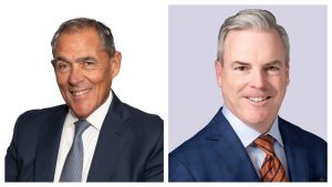 Christopher Griffin (at left) and Christopher Macey (at right) of USG Corporation. 