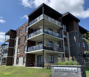A residential building using metal siding and roofing from Metalunic. 