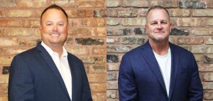 Headshots of Red Dot Buildings’ new leadership appointees, Darrell Geisendorff and Randy Crawley. 