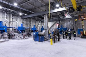 Photo courtesy Sherwin-Williams In the inside of the Sherwin-Williams Coil Coatings plant in Bowling Green, Ky.
