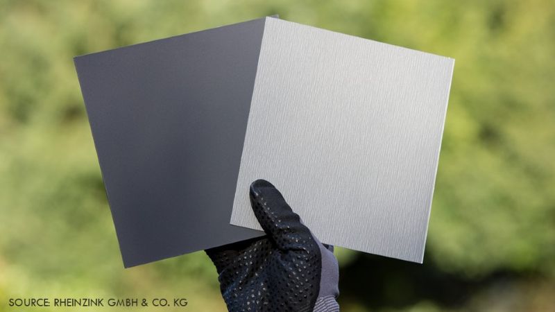 Rheinzink-Granum Extra Zinc Launches in US for Sustainable Construction